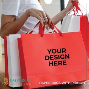 Paper Bags with ribbons